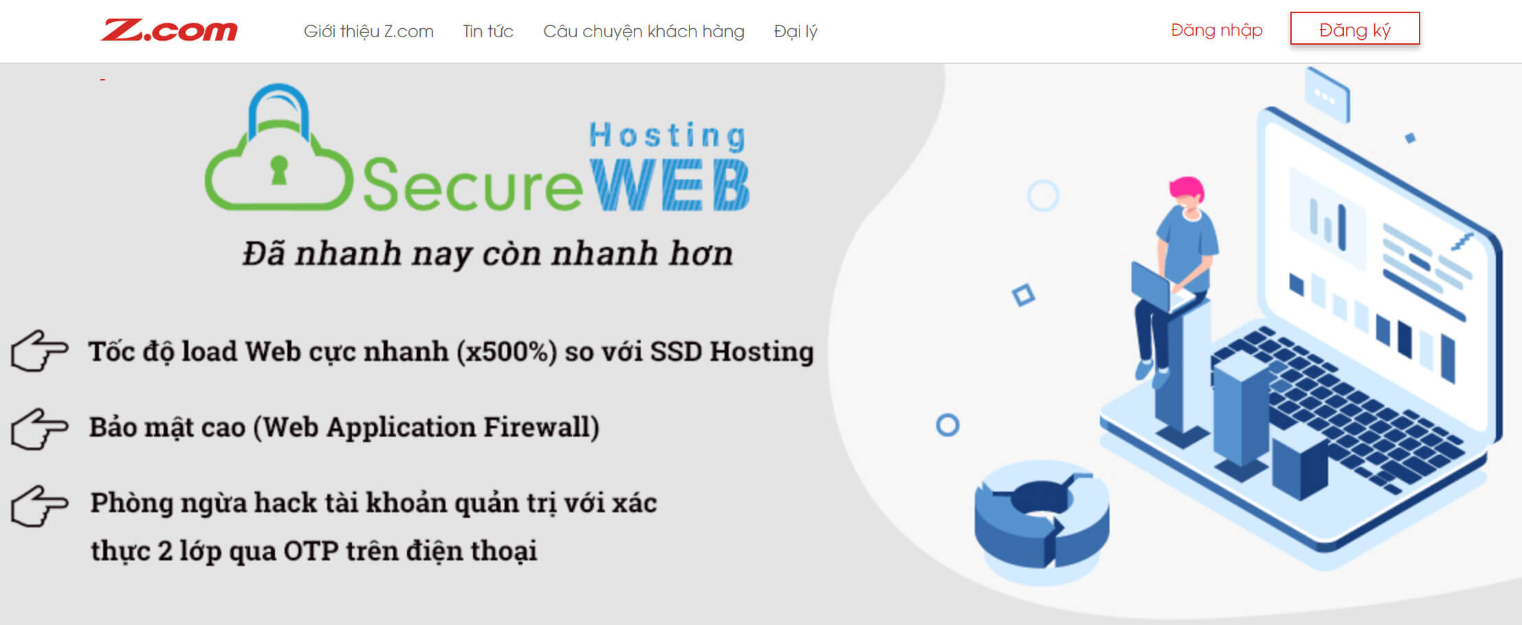 Mua domain, hosting, vps giá rẻ tại Zcom 